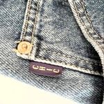 Vintage Chic Mom Jeans Plus Size 18 Cotton Denim High Waist Cheeky Bootie 90s Blue Photo 2