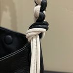 Mali + Lili | Vegan Leather Black Shoulder Bag w/ Tassle & Dust Bag Photo 7
