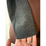 We Wore What NWT Rib Sleeve Brown & Black Belted Blazer Size Small Photo 6