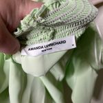 Amanda Uprichard  Ariella Off shoulders Mini Dress in Hypermint sz M Photo 2