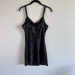 Victoria's Secret  Angels Black Satin Night Dress Photo 7