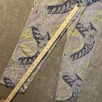 J.Crew  Pants Womens 2 Cafe Capri Multicolor Paisley Low Rise Straight Leg Dress Photo 4