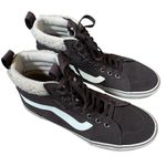 Vans Filmore High top suede sherpa chocolate size 10 Photo 1