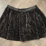 Maje  Black Sequins Mini Skirt Photo 5