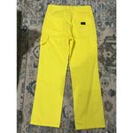 Obey  Carpenter Pants Women’s Size 27 Yellow 100% Cotton Straight Leg Workwear Photo 1