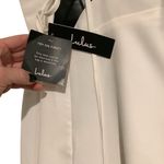 Lulus White Dress w/Scalloped Cut Hem. Beautiful Open Back BRAND NEW W/TAGS Photo 7