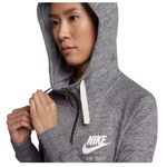 Nike Jacket Gray Women Just Do It Swoosh Full Zip Hoodie 883729 091 Size Large Photo 2