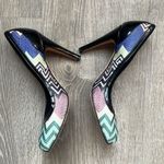 Missoni  Chevron Print Round Toe Heels Multicolor Photo 2
