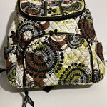 Vera Bradley "Cocoa Moss" Quilted Campus Backpack, Retired Pattern Fall 2013 Photo 0