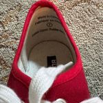 BDG Red And White Platform Sneakers Photo 5