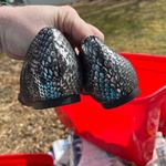 CL by Laundry Size 10 Black and Silver Women's Flats by Laundry Photo 3