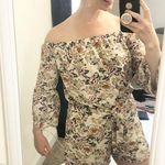 As You Wish Floral Off The Shoulder Romper Photo 2