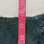 Royal Feelings Vintage Hunter Emerald Green Sequin Dress Women's Size‎ XL Photo 7