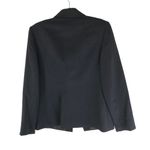 Tahari  Arthur S Levine Womens Blazer One Button Notch Lapel Black 8 Photo 1