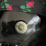 Betsey Johnson Sequin Butterfly Tote Bag Black Multicolor Shoulder Purse Photo 6