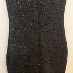 Avec Les Filles  Sequin Knit Mock Neck Minidress Photo 10