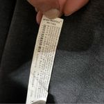 ZARA Women’s Half Sleeve Turtleneck Sweatshirt Dress Size Medium Dark Gray Mini Photo 4