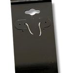 Lrg Hypoallergenic Hook Scissors Earrings Hairdresser Dressmaker pewter Charm B Silver Photo 2