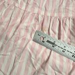 Victoria's Secret Mayfair Slip Women's Med Pink White Striped Cotton Nightgown Photo 9
