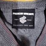 Rocawear  Old School Gray LOGO Sweater VEST Medium Photo 1