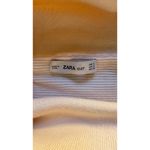 ZARA  Knit Women’s Cowl Neck Sweater Beige Small Lightweight Long Sleeve Cozy Photo 6