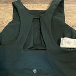 Athleta Conscious Crop Serene Green Camouflage Padded Athletic Tank Too NWT Photo 5