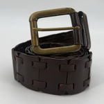 Unbranded Brown Leather Womens Belt Size Small Classic Boho India Rustic Photo 0