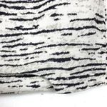 Anthropologie  Womens Bellevue My Way Mini Skirt Linen Blend White Black Small Photo 6