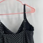 MiracleSuit Tankini Top Size 12 Pin Point Love Knot Black White Polka Dot NWT Photo 15