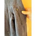 L.L. Bean Long Sleeve Mock Neck Full Zip Sweater Blue Women's Size XL Outdoor Photo 2