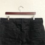 Old Navy Womens Shorts Jean Denim Black High Rise OG Straight Cut Off Size 20 Photo 3