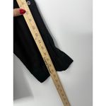 Liz Claiborne Black Linen Pintuck Button Front Shirt Blouse Women’s L Minimalist Photo 6