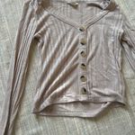 Aeropostale Pink Long Sleeve Shirt Photo 2