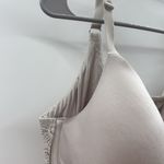 Aerie Cream Floral Lace Back Bra Women’s Size 38DDD Full Coverage Soft Photo 2