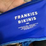 frankie's bikinis NWT Blue Falcon Velvet Top size Large Photo 4