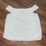 Tibi  White Off The Shoulder Top‎ Size 8 Photo 0