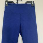 Manduka YOGA crop leggings pants indigo Moroccan blue XSMALL Photo 6