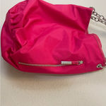 BODHI Pink Nylon Shoulder Bag Leather‎ Chain Handles Photo 2