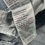 Levis Womens 32 Classic Bermuda Shorts Light Blue Denim Blue Jeans Stretch Photo 6