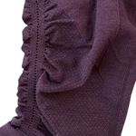 Lululemon In The Flow Crop II Heathered Berry Yum Yum Size l Photo 6