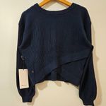 Lululemon  Reversible Crossover Sweater - Night Sea - W's Size M - LW3IU5S Photo 3