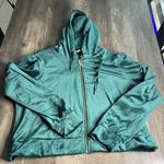 Magaschoni  Green Velour Hoodie Photo 2