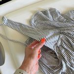 Eberjay Eberjey Light Blue & White Stripe Maxi Dress Photo 9