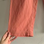 L'Academie  Peach Tencel Linen Blend Pull On Straight Leg Pants Sze Small Coastal Photo 1