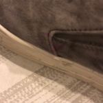Steve Madden Suede Sand Colored Slip On Sneakers Photo 3