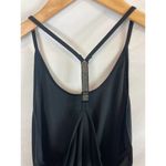 Nike  Black Metallic Gold FEmme Elastika Tank Size Small Photo 5