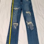 Hollister Ultra High Rise Vintage Straight Jeans W26 L27 Distressed Ripped Denim Photo 3