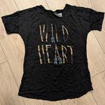 NEW WILD HEART Black T Photo 2