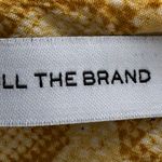 Faithfull the Brand buttery yellow wide leg high waisted pants, size 2 boho Photo 6