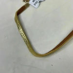 Urban Outfitters  Allie leather choker necklace NEW with tags Gold Faux Leather Photo 1